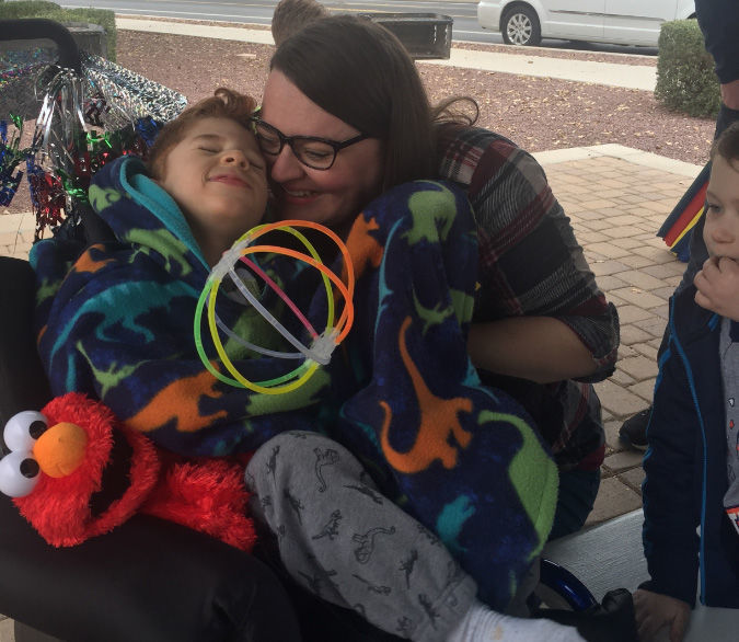 Mistaken text from a stranger leads Arizona man to raise money for sick boy